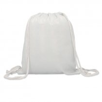 Sublimation White with Glitter Ropes Rucksack