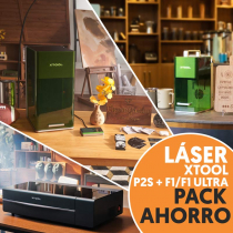 Máquinas de grabado y corte láser xTool P2S y F1/F1 Ultra - Pack Ahorro Business Duo
