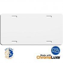 Sublimation MDF License Plate