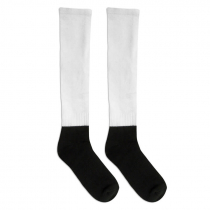 Sublimation Football Socks - Black Foot