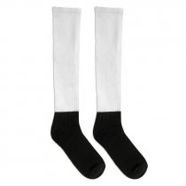 Sublimation Football Socks & Jigs - Black Foot