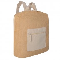 Backpack of Cotton and Jute
