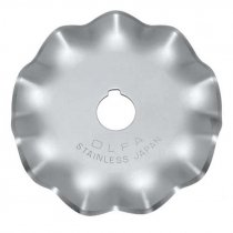 Cuchilla de recambio circular ondulada Olfa WAB45-1