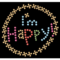 Diseño de pedrería I'm happy