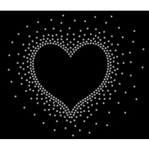 Diseño de pedrería Corazón