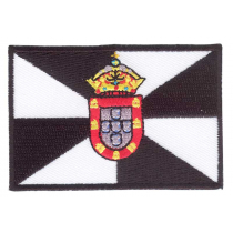 Parche bordado bandera de Ceuta pack 3 uds