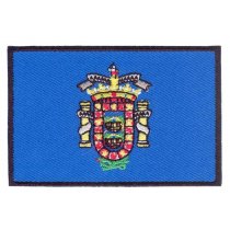 Parche bordado bandera de Melilla pack 3 uds