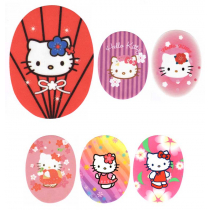 Rodilleras estampadas Hello Kitty 2 Surtido 6 uds