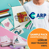 LokLik Heat Transfer Vinyl Sample Book