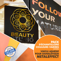 Pack d'échantillons vinyles MetalEffect Aslan CA 23