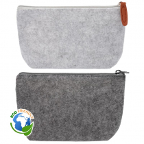 Sublimation Recycled Felt Toiletry Bags