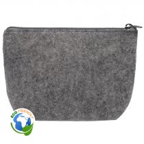 Trousse de toilette en feutre recyclé sublimable