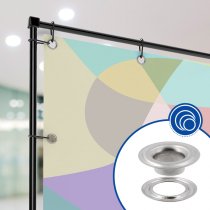 Nickel-Plated Steel Eyelets