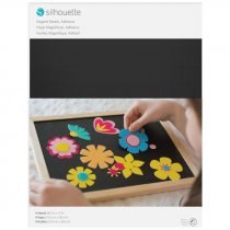 Silhouette Adhesive Magnetic Paper - Pack of 4 Sheets 215x280mm