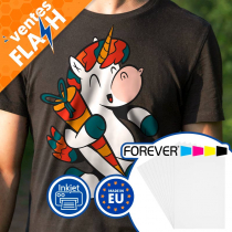 Papier transfert jet d'encre textiles sombres - Ink-Jet Dark de Forever - Ventes Flash