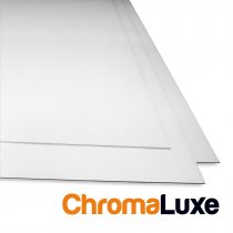 Paneles sublimables de aluminio blanco brillo doble cara Chromaluxe