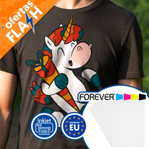 Papel transfer inkjet para fondos oscuros - Ink-Jet Dark de Forever - Ofertas Flash