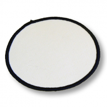 Parche Circular Termoadhesivo 80mm Azul