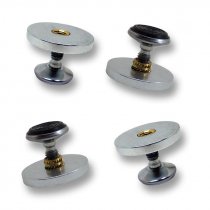 Patas imantadas nivelables para bandejas metálicas - Pack de 4 uds