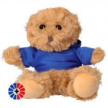 Sublimation Teddy Bear with hooded T-shirt
