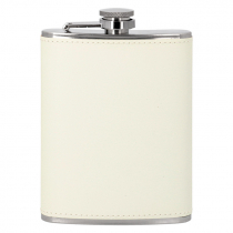 Sublimable Stainless Steel Hip Flasks Leatherette 