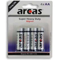 Piles AA - R6/1.5 V - Lot de 4 unités