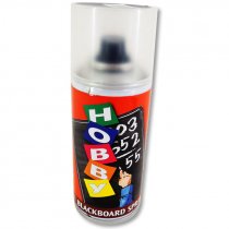 Pintura acrilica pizarra negra en spray - Bote de 150ml