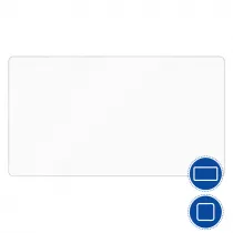 Placas rectangulares de aluminio sublimable