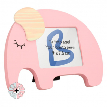 Children's Elephant MDF Whood Photo Frames