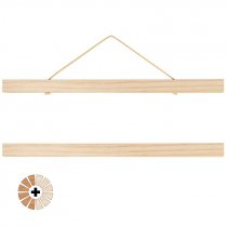 Magnetic Wooden Poster Hanger