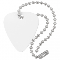 Pendentif sublimable médiator de guitare