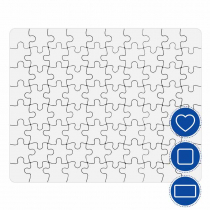 Sublimable Cardboard Puzzles