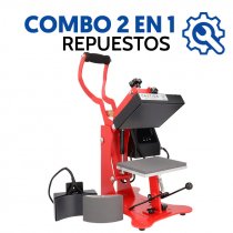 Recambios para Plancha Combo Brildor 2 en 1 gorras y plato plano