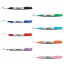 Rotuladores permanentes de punta fina Sharpie Fine - Packs