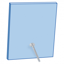 Pie de aluminio de sobremesa para fotopanel