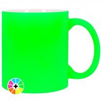 Tazas fluorescentes mate