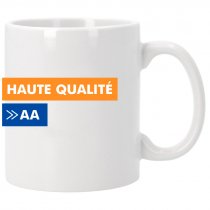 Mug blanc sublimable - Qualité AA