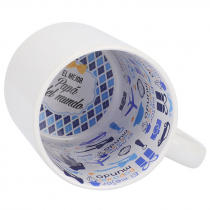 Sublimable Mug with Pre-printed Interior "Papá"