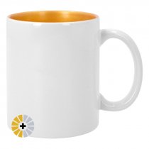 Mug sublimable avec intérieur pailleté