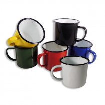 Taza enamel colores 