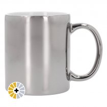 Ceramic Mug for Laser Engraving - Metallic Finish