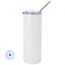 Sublimation Water Bottle with straw - UV Colour Changing