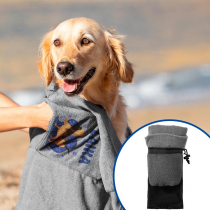Sublimatable Pet Towel with Pouch
