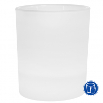 Vaso de cristal esmerilado sublimable