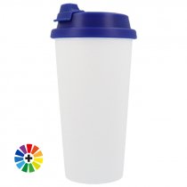 Sublimatable Thermal Cups with Coloured Lids