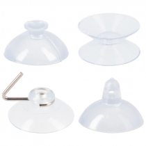 Ventouses transparentes