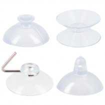 Ventosas transparentes
