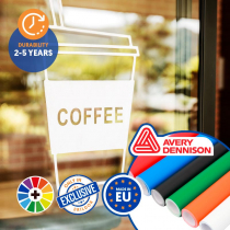 MATTE Sign Vinyl 2-5 years - Avery Dennison 500 Event Films