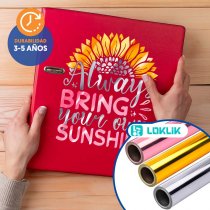 Vinilo adhesivo de corte espejo metalizado - LokLik