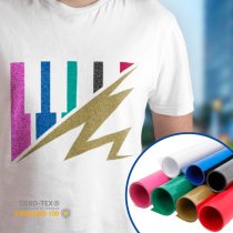 Vinilo textil purpurina - Poli-Flex Image Glitter